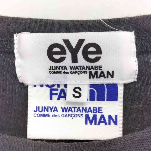 アイジュンヤワタナベコムデギャルソンマン eYe JUNYA WATANABE COMME des GARCONS MAN 10AW 製品染 グラフィックプリント S/S Tシャツ メンズ JPN:S