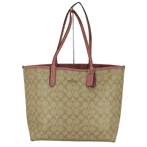 コーチ COACH シグネチャー リバーシブルトートバッグ レディース