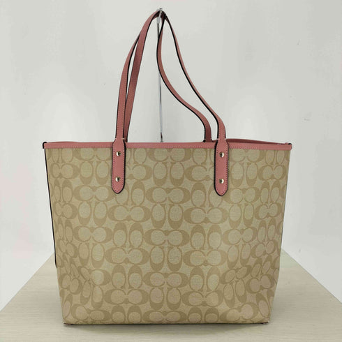 コーチ COACH シグネチャー リバーシブルトートバッグ レディース