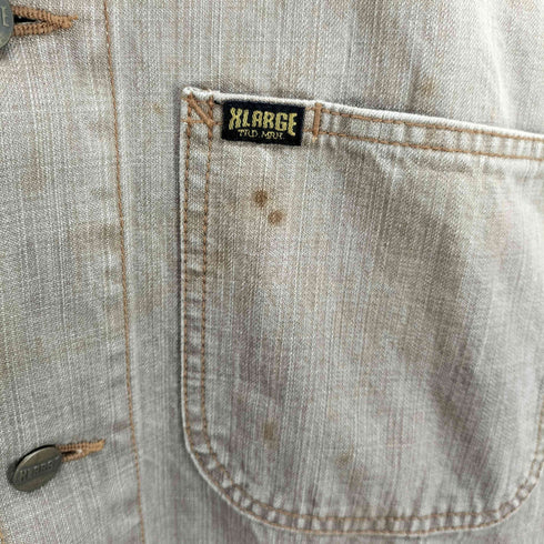 エクストララージ XLARGE コットン カバーオール ワーク ジャケット メンズ JPN:M