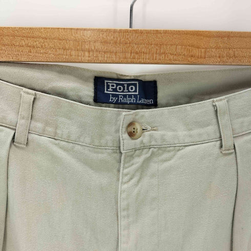 ポロバイラルフローレン Polo by RALPH LAUREN 80~90s ポロ チノ 2タック 33x30 メンズ US:32-33