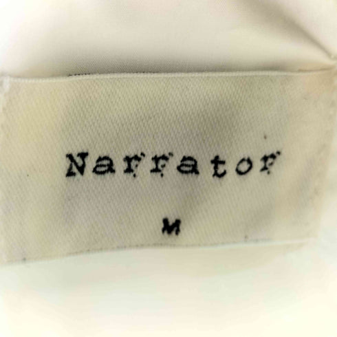 Narrator チャイナボタン フリルミニワンピース レディース M