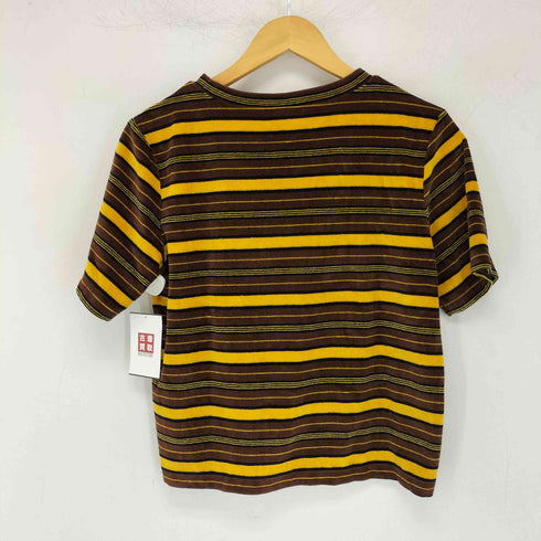 チャンピオン Champion ボーダーショートスリーブTシャツ レディース JPN:L