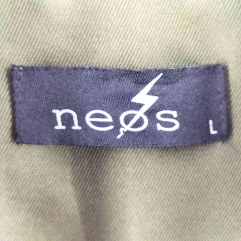 ネオス neos ビッグシルエットトレンチコート メンズ L