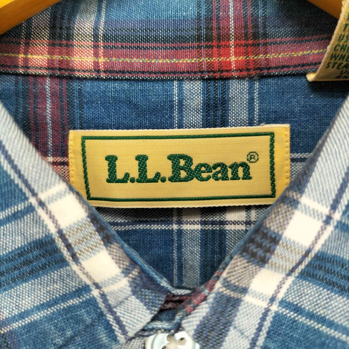 エルエルビーン L.L.Bean コットンチェックシャツ メンズ JPN:M