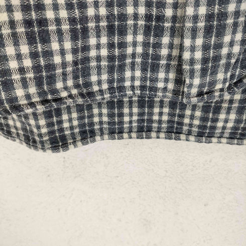 BOLD AND ONLY 両フラップ コットンチェックシャツ メンズ JPN:M