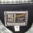 BOLD AND ONLY 両フラップ コットンチェックシャツ メンズ JPN:M