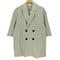 SERACE Loose silhouette short sleeve double tailored jacket ルーズシルエット半袖ダブルテーラードジャケット メンズ JPN:M