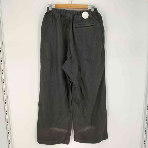 DINGYUN ZHANG / COATED SWEAT PANTS コーティング スウェットパンツ バギー メンズ JPN:M