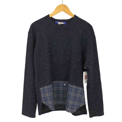 ジュンヤワタナベコムデギャルソンマン JUNYA WATANABE COMME des GARCONS MAN 18AW ドッキングシャツニット archive メンズ JPN:S