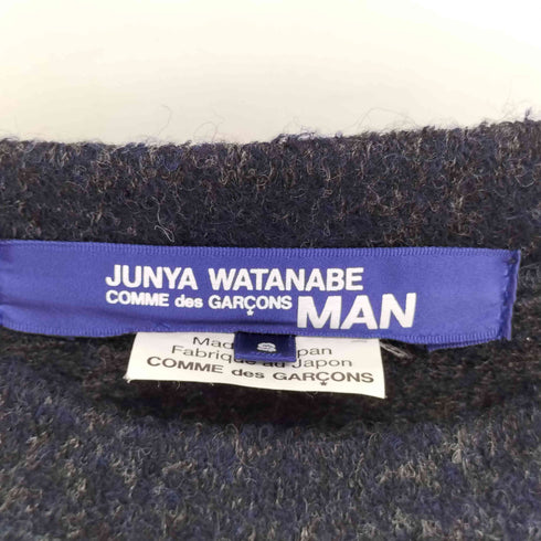 ジュンヤワタナベコムデギャルソンマン JUNYA WATANABE COMME des GARCONS MAN 18AW ドッキングシャツニット archive メンズ JPN:S