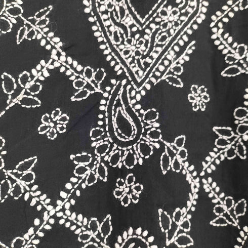LOTUSMANTRA 刺繍クルタシャツ レディース JPN:36