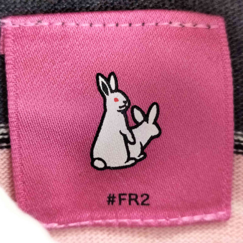 エフアールツー FR2 クロップドボーダーポロシャツ レディース F