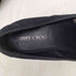 ジミーチュウ JIMMY CHOO FOXLEY ブラックベロア タッセルローファー メンズ EUR:42