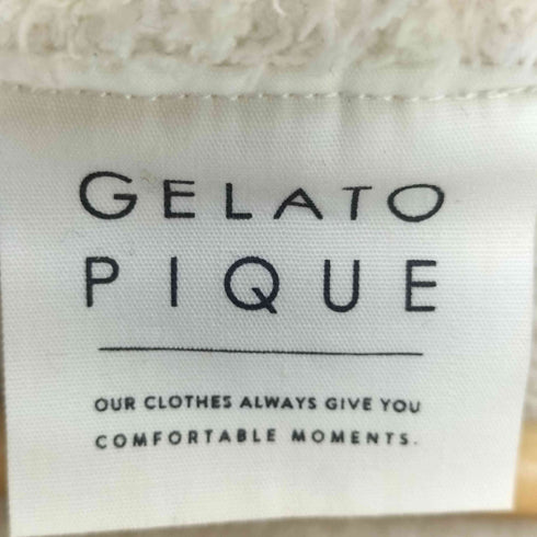 ジェラートピケ gelato pique パウダーDOG3柄JQDプルオーバー レディース ONE SIZE