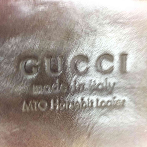 グッチ GUCCI ホースビットスエードローファー レディース EUR:36