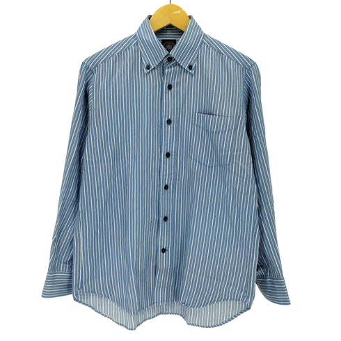 ジェイプレス J.PRESS ストライプ L/S シャツ メンズ M