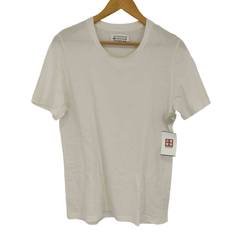 メゾンマルタンマルジェラ Maison Martin Margiela プレーン ソリッド クルーネック Tシャツ Pack Tee メンズ 48