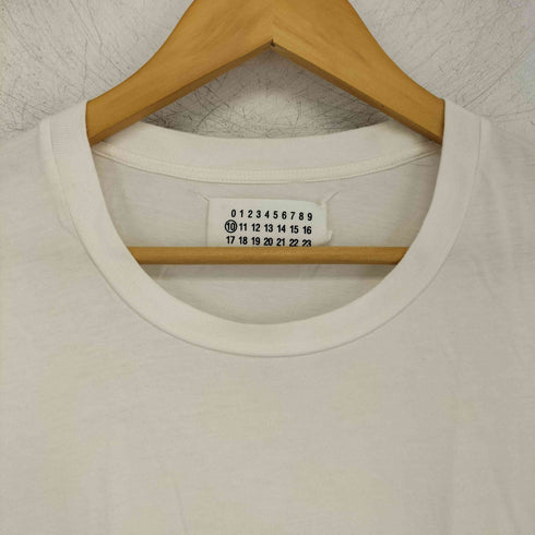 メゾンマルタンマルジェラ Maison Martin Margiela プレーン ソリッド クルーネック Tシャツ Pack Tee メンズ 48