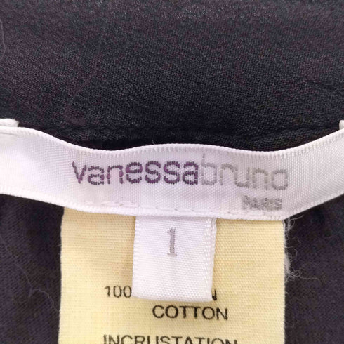ヴァネッサブリューノ vanessa bruno フリル袖 ノースリーブシャツ ブラウス レディース 1