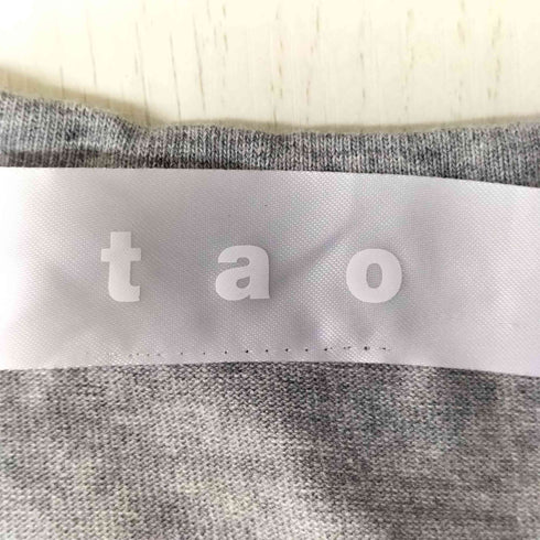 タオコムデギャルソン tao COMME des GARCONS 書道 プリント S/S Tシャツ レディース