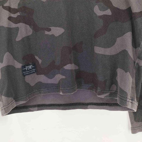 ポートランドデザインワークス P.D.W パッチデザイン Vネックカットソー メンズ M