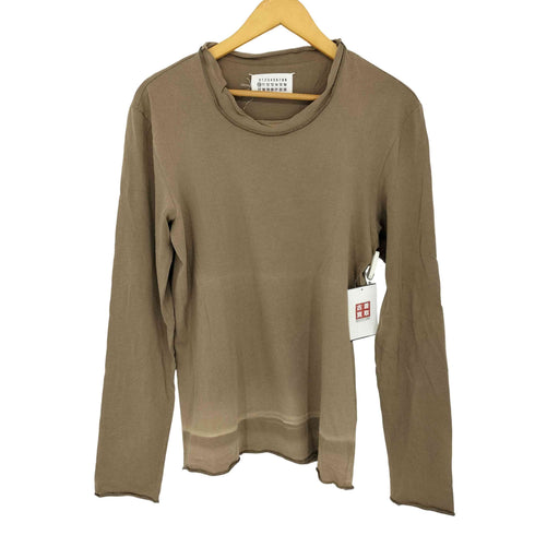 メゾンマルタンマルジェラ Maison Martin Margiela 11SS インサイドアウト モックネック L/S カットソー フェード 加工 archive メンズ
