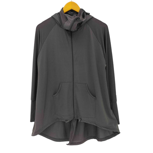 メッシュ レイヤードジップアップパーカー メンズ S-3L