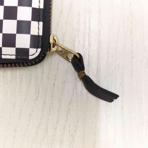 コムデギャルソン COMME des GARCONS チェッカーフラッグ 長財布 メンズ