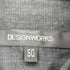 デザインワークス DESIGNWORKS リネンレギュラーカラーシャツ メンズ 50