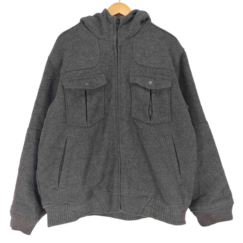 JORDAN CRAIG ウールフーデッドジャケット メンズ 2XL