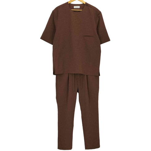 アダムエロペ Adam et Rope Tシャツ セットアップ 速乾 冷感 イージーケア ユニセックス セットアップ メンズ M