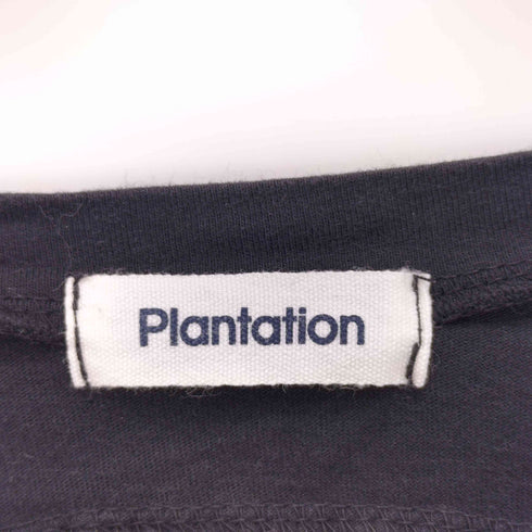 プランテーション Plantation ワイドクルーネックTシャツ レディース 2