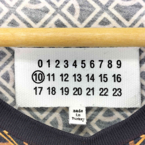 メゾンマルジェラ Maison Margiela 19SS ジオメトリック S/S Tシャツ archive メンズ import:L