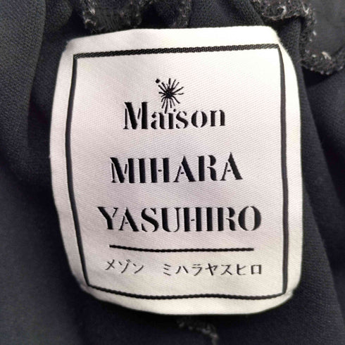 メゾンミハラヤスヒロ Maison MIHARA YASUHIRO サイドライン ワイドトラックパンツ メンズ 36