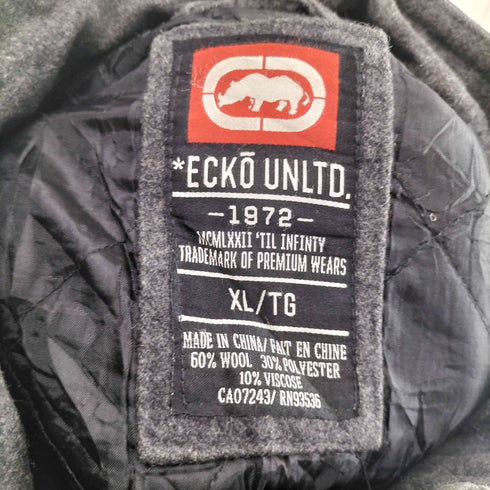 エコーアンリミテッド ECKO UNLTD ロゴ刺繍 スタンドカラージャケット メンズ JPN:XL