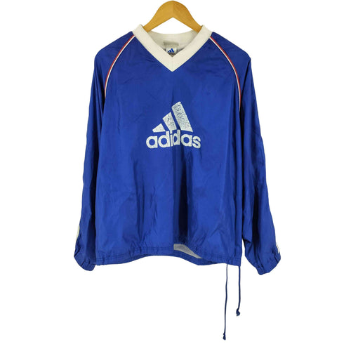 アディダス adidas Vネック ナイロン ピステ メンズ JPN L