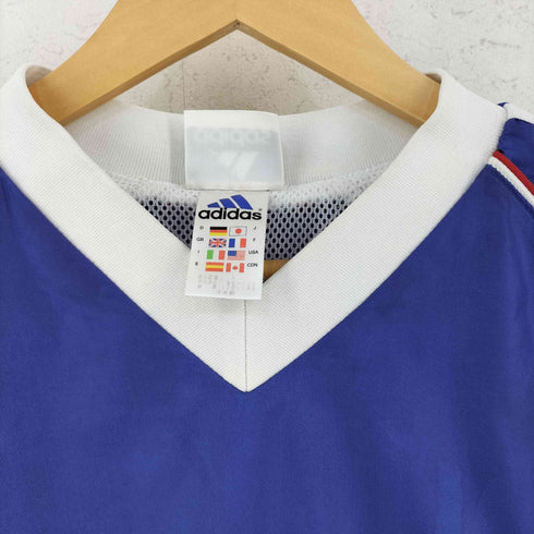 アディダス adidas Vネック ナイロン ピステ メンズ JPN L
