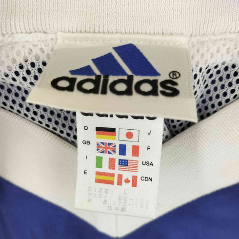 アディダス adidas Vネック ナイロン ピステ メンズ JPN L