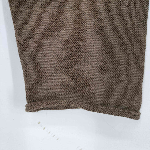 ザラ ZARA エンボス加工 メッシュ トリムニット メンズ import:L