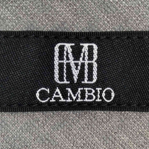 カンビオ CAMBIO 膨れジャガードピンタック入りテーパードパンツ メンズ JPN:M
