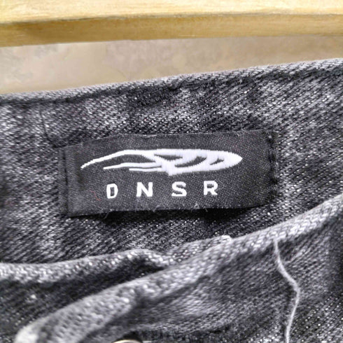 DNSR ブラックデニム フレアパンツ Y2K メンズ M