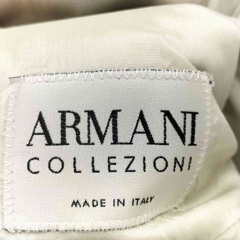 アルマーニコレツィオーニ ARMANI COLLEZIONI レーヨン混 テーラードジャケット メンズ 50
