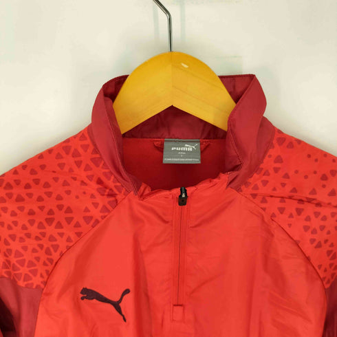 プーマ PUMA TEAMCUP 裏トリコット ピステトップ ハーフジップ メンズ import:S