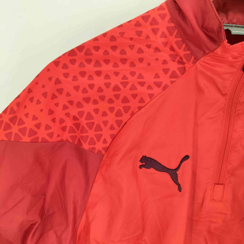 プーマ PUMA TEAMCUP 裏トリコット ピステトップ ハーフジップ メンズ import:S
