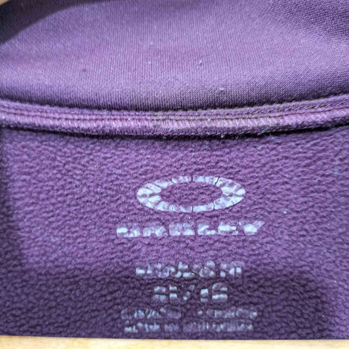 オークリー OAKLEY 00s Y2K ハーフジップ 裏フリース プルオーバー ジャケット メンズ import:XL