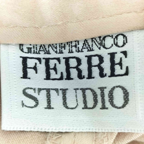 ジャンフランコフェレストゥーディオ GIANFRANCO FERRE STUDIO サテンロングパンツ レディース 38