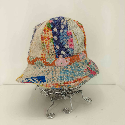 フェイクアズフラワーズ FAKE ASS FLOWERS REROW VINTAGE KANTHA HAT メンズ ONE SIZE