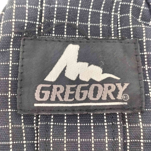 グレゴリー GREGORY 旧ロゴ チェック柄 パテッドケース メンズ