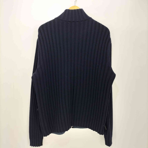 エルメネジルドゼニア Ermenegildo Zegna 切替 ウール ローゲージ ドライバーズ ニット メンズ import:L